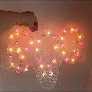 Vintage Halloween Impact Plastics Light Up BOO Sign From 2000 Retro Spooky